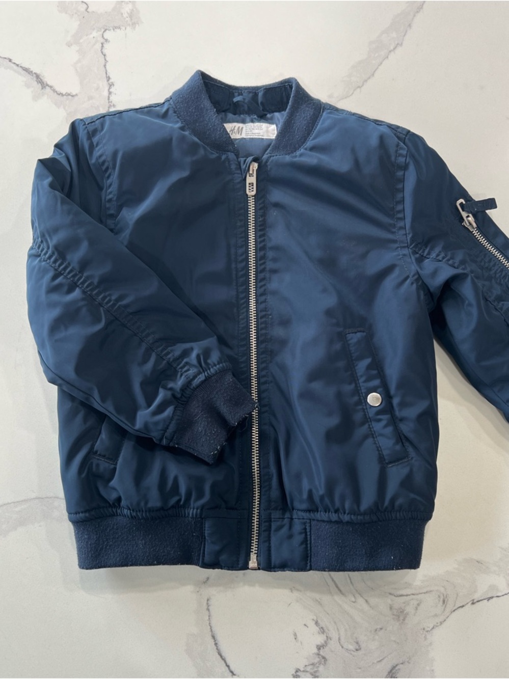 Toddler H&M Navy Bomber Jacket
